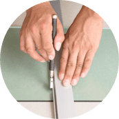 Резка и обработка стеклоизделий